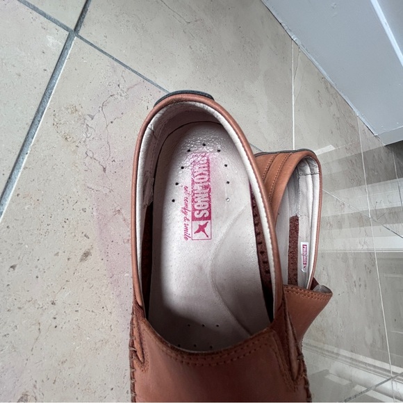 Pikolino's Men's Slip on Loafers Size EU40 (approx 7.5 US) Leather Tan Old Money - Picture 4 of 12
